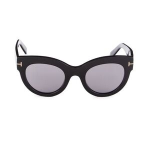 Tom Ford Black Cat Eye Sunglasses